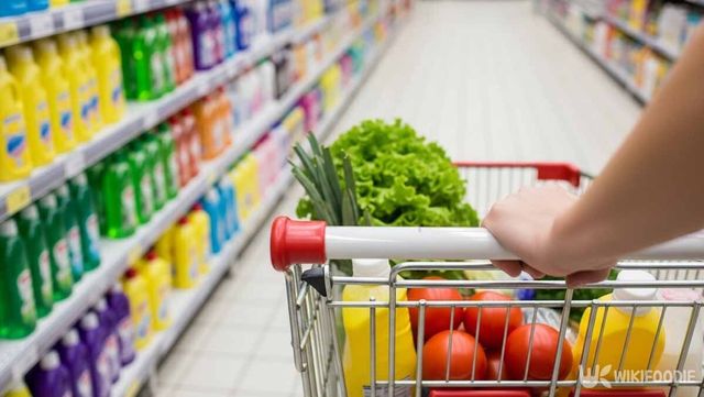 먼저 채소류를 중심으로 카트에 담은 사진. / 위키푸디