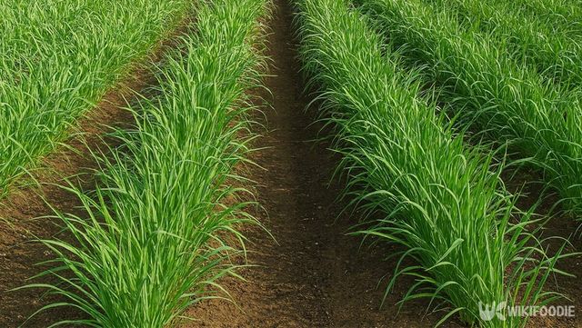 부추밭 사진. / 위키푸디