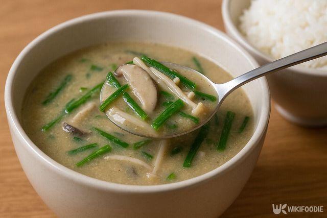 버섯 들깨탕 사진. / 위키푸디