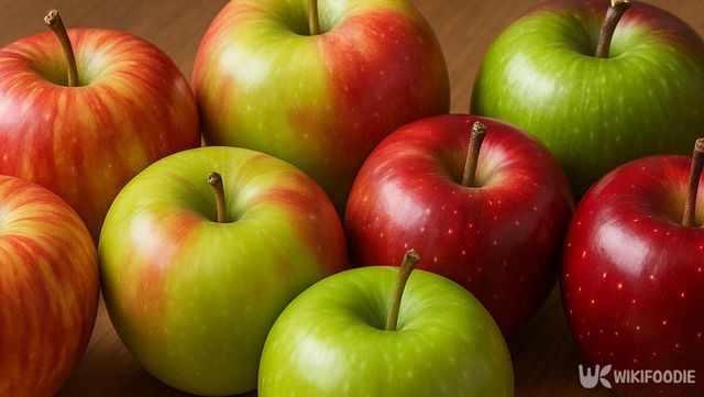 다양한 색의 사과 / 위키푸디