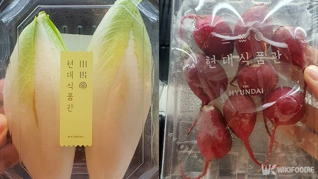 엔다이브, 레디쉬 사진. / 위키푸디