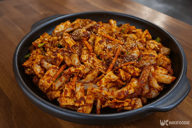 낙지볶음 자료 사진. / 위키푸디