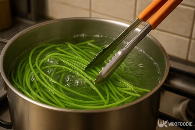 고구마순 자료 사진. / 위키푸디