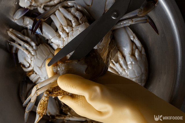 간장게장 만드는 자료 사진. / 위키푸디