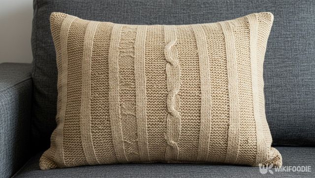 헌옷으로 배게 만든 자료 사진. / 위키푸디