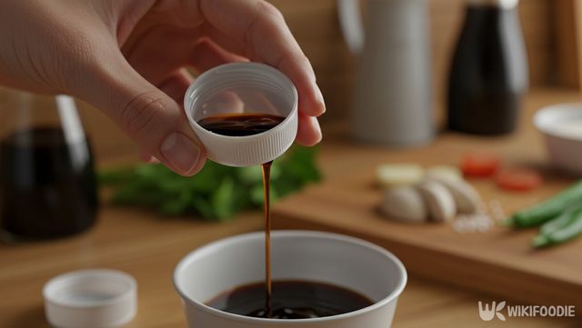 병뚜껑으로 계량하는 자료 사진. / 위키푸디