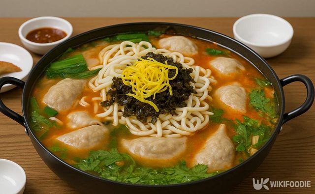 칼국수 만두 자료 사진. / 위키푸디