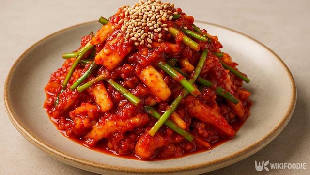 가오리무침 자료 사진. / 위키푸디