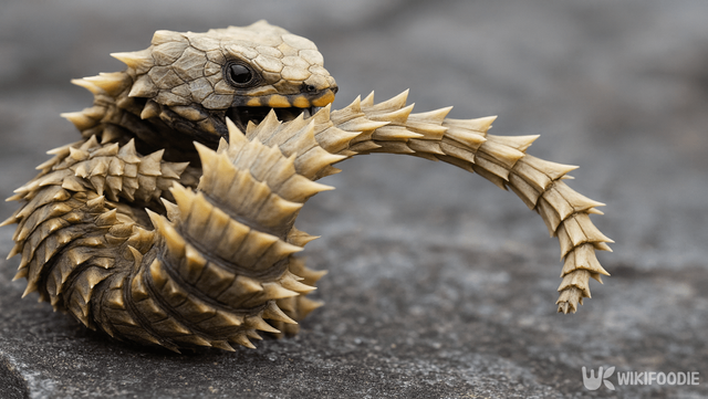 아르마딜로 도마뱀 자료 사진. / 위키푸디