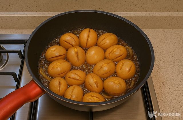 계란장조림 사진. / 위키푸디