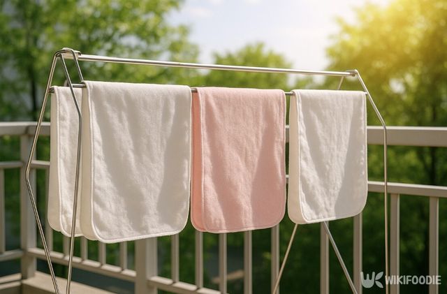 행주 건조하는 사진. / 위키푸디