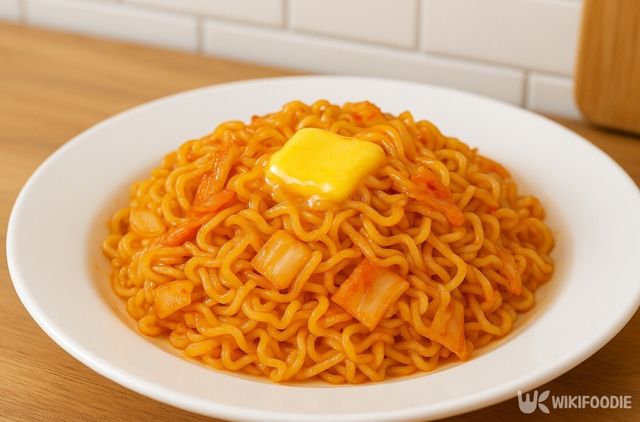 김치버터라면 자료 사진. / 위키푸디