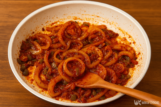 얼큰계란찌개 만드는 자료 사진. / 위키푸디