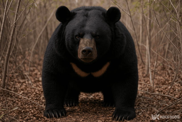 반달곰 자료 사진. / 위키푸디