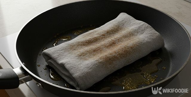 기름 흡착하는 자료 사진. / 위키푸디