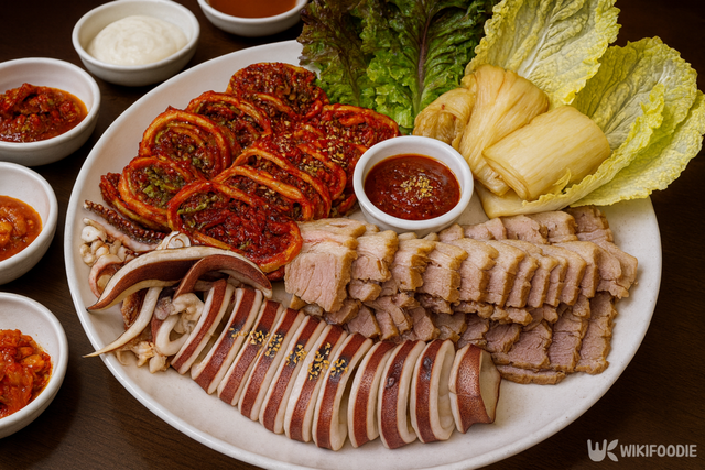 오징어보쌈 자료 사진. / 위키푸디