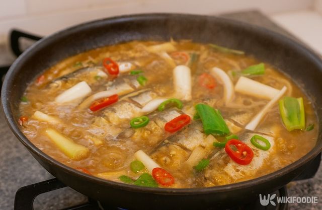 전어대파찜 자료 사진. / 위키푸디