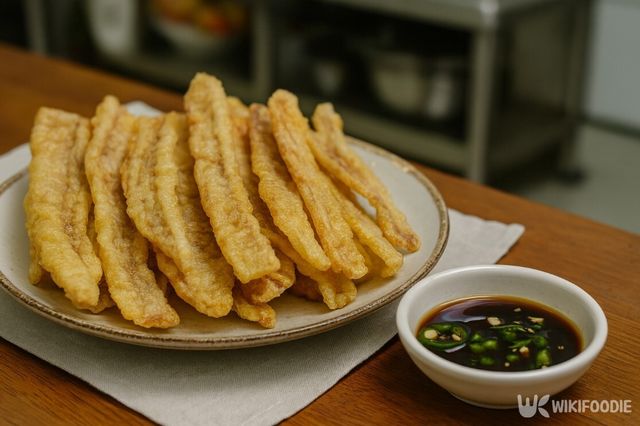 쥐포튀김 사진. / 위키푸디