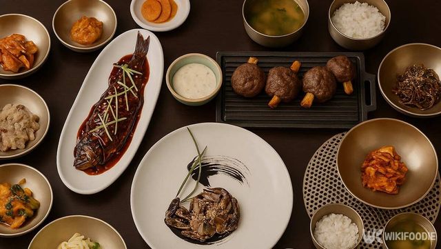 한정식 자료 사진. / 위키푸디