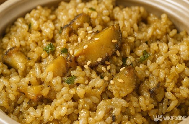 전복솥밥 사진. / 위키푸디