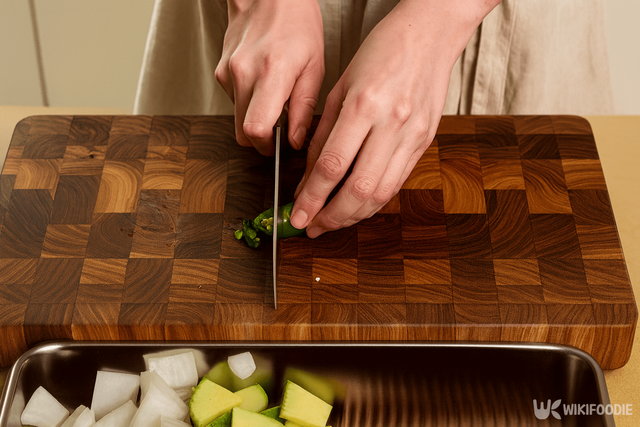 순두부찌개 만드는 과정 자료 사진. / 위키푸디