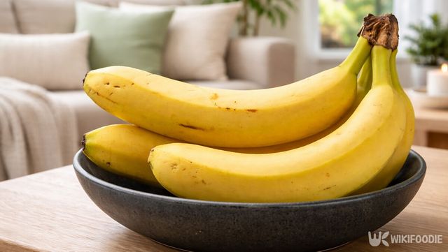 바나나가 그릇에 담겨 있다. / 위키푸디