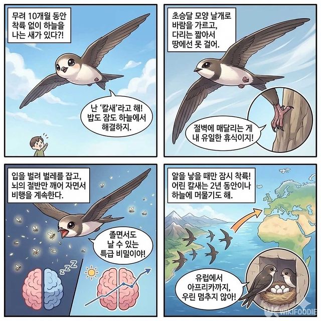 4컷 만화. / 위키푸디