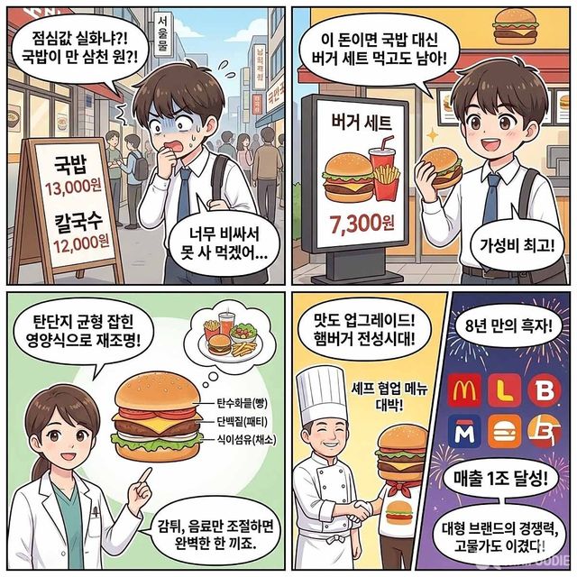 4컷 만화. / 위키푸디