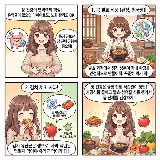 4컷 만화. / 위키푸디