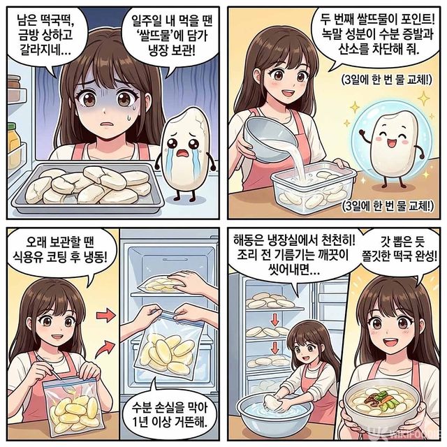 4컷 만화. / 위키푸디