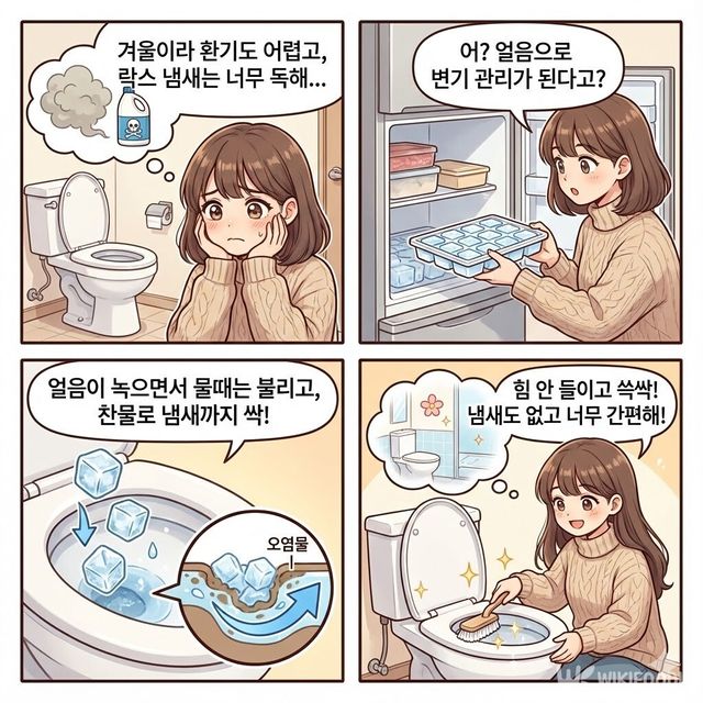 4컷 만화. / 위키푸디