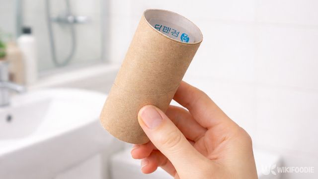 욕실에서 그냥 버려지던 휴지심, 이렇게 보면 쓸모가 달라진다. / 위키푸디