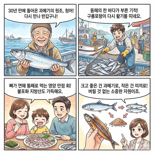 4컷 만화. / 위키푸디