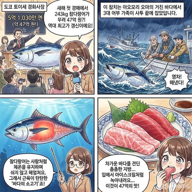 4컷 만화. / 위키푸디