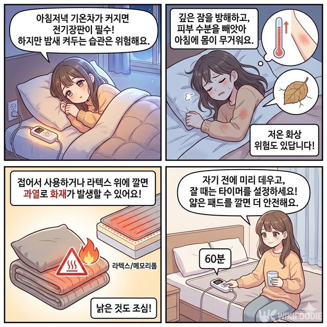 4컷 만화. / 위키푸디