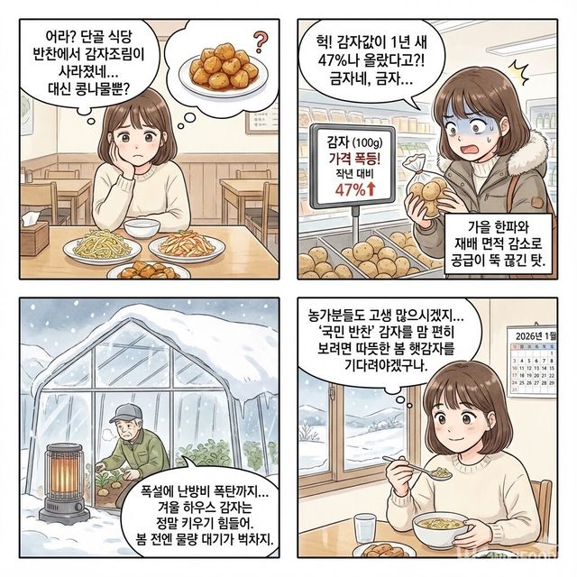 4컷 만화. / 위키푸디