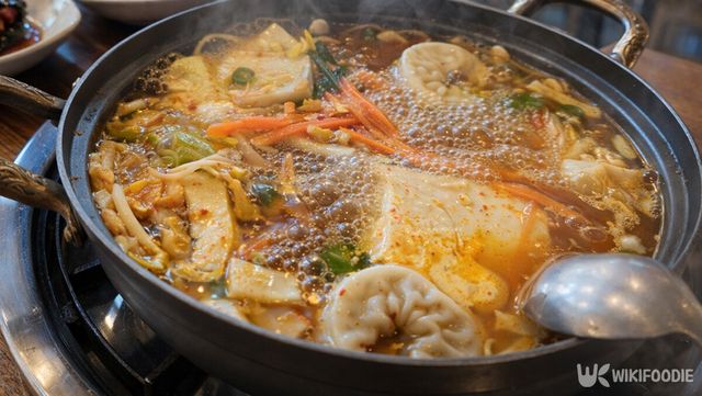 두부 전골 자료 사진. / 위키푸디