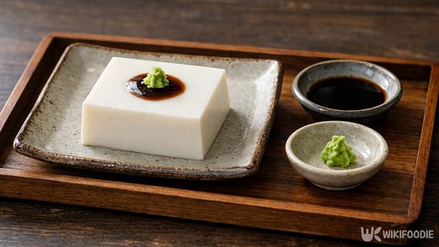 일본 사찰 음식 고마도후는 모찌리도후 조리법의 출발점이다. / 위키푸디