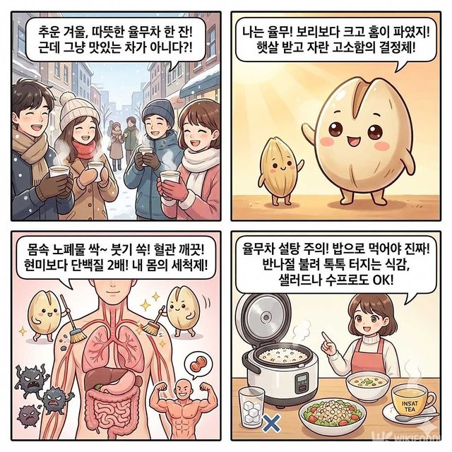 4컷 만화. / 위키푸디