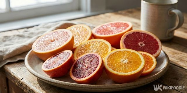 감귤류 과일은 공복에 섭취하면 위 자극이 커질 수 있다. / 위키푸디