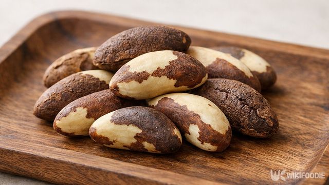 셀레늄 함량이 높은 브라질너트다. / 위키푸디