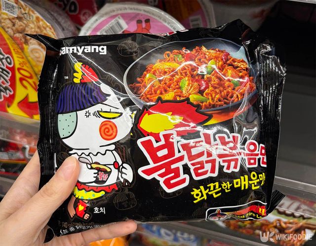 불닭볶음면 자료 사진. / 위키푸디