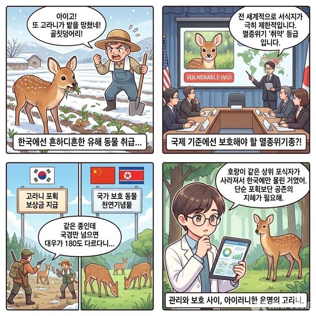 4컷 만화. / 위키푸디