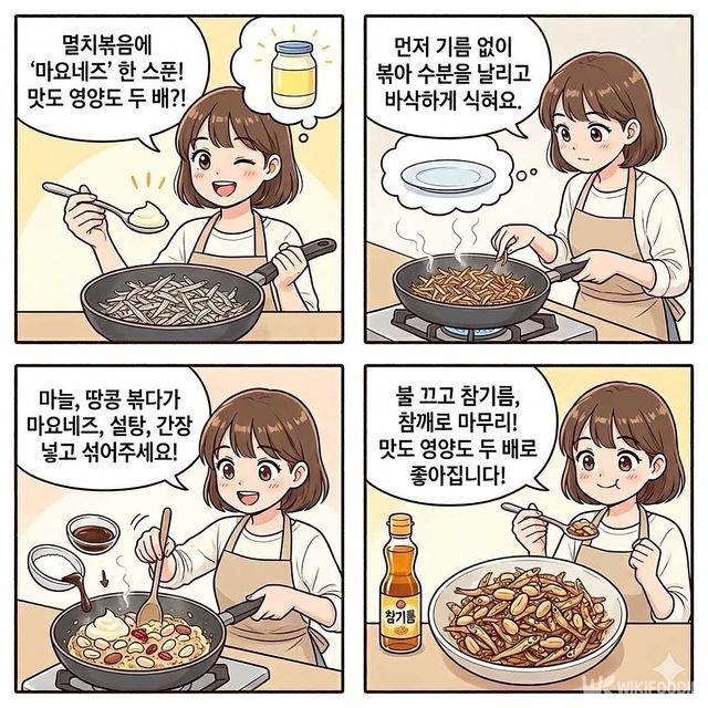 4컷 만화. / 위키푸디