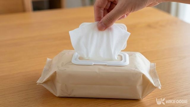 물티슈 자료 사진. / 위키푸디