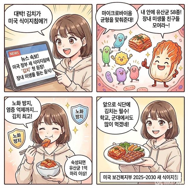 4컷 만화. / 위키푸디