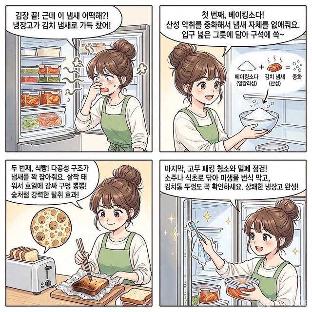 4컷 만화. / 위키푸디