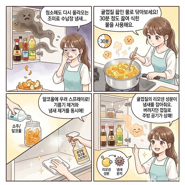 4컷 만화. / 위키푸디