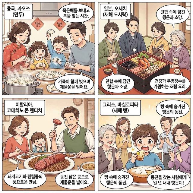 4컷 만화. / 위키푸디