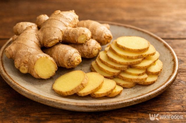 생강의 진저롤 성분은 말초 자극에 관여한다. / 위키푸디